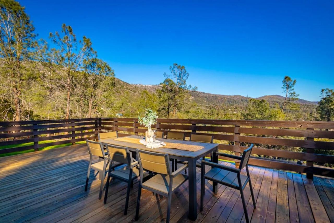 Sierra Vista Lookout Lodge With Creek, Waterfall And Waterholes, Minutes From Bass Lake And Yosemite South Gate North Fork Exterior foto