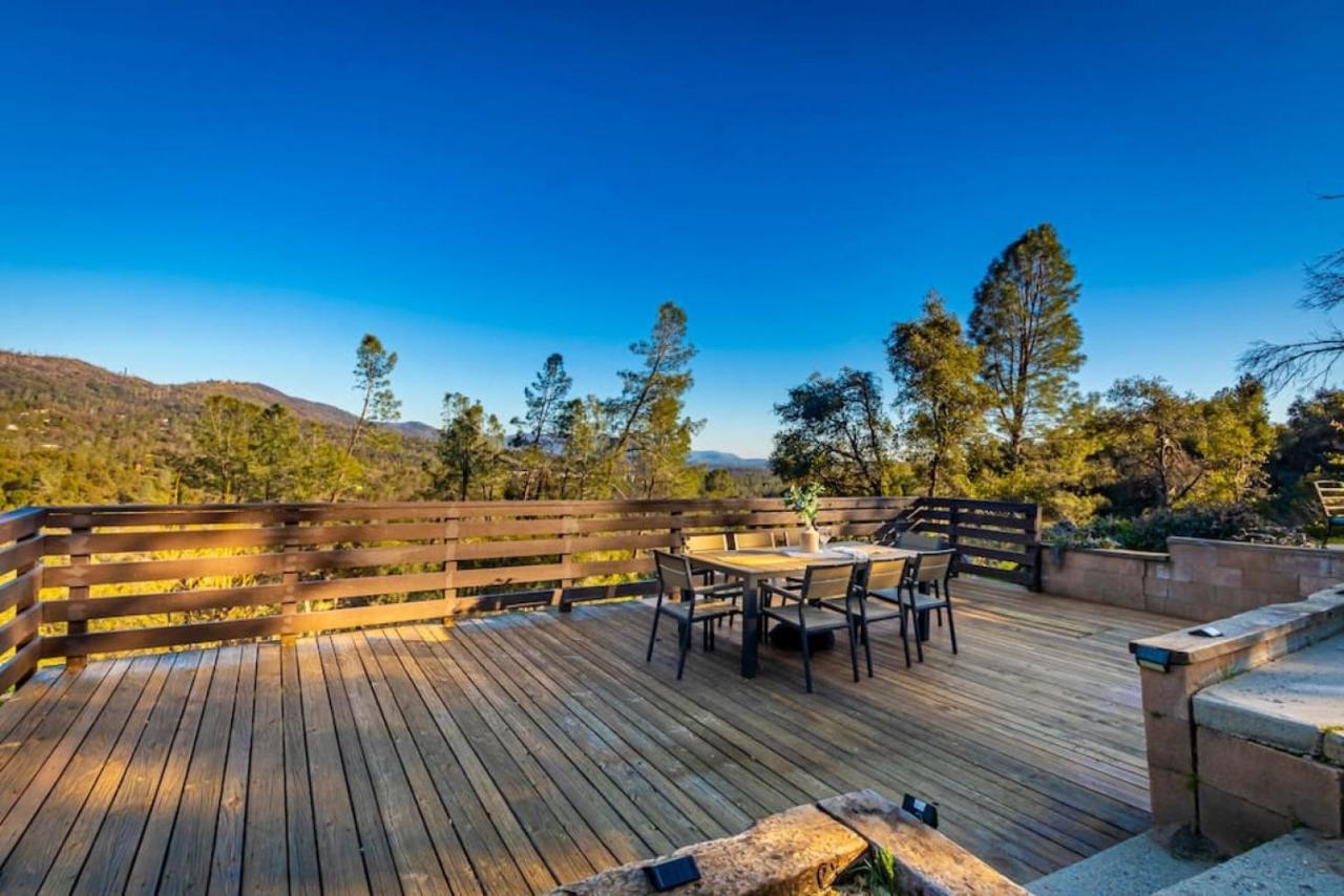 Sierra Vista Lookout Lodge With Creek, Waterfall And Waterholes, Minutes From Bass Lake And Yosemite South Gate North Fork Exterior foto