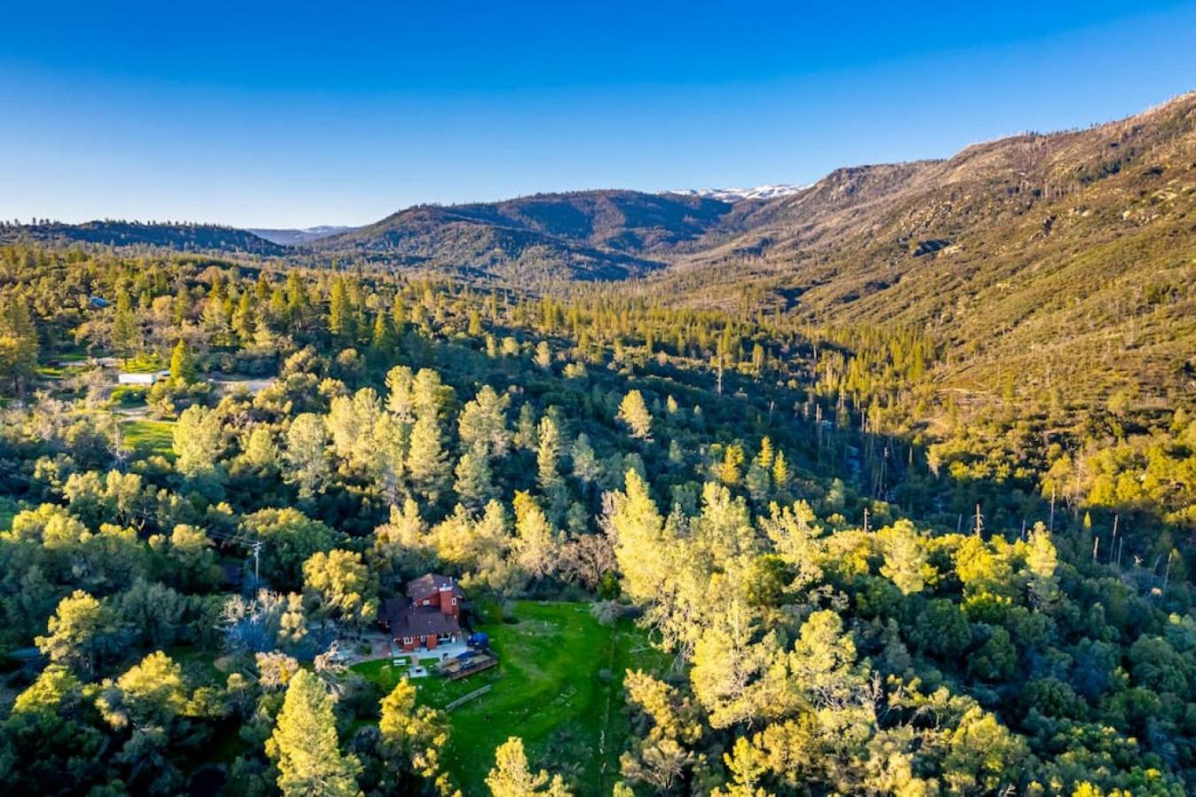 Sierra Vista Lookout Lodge With Creek, Waterfall And Waterholes, Minutes From Bass Lake And Yosemite South Gate North Fork Exterior foto
